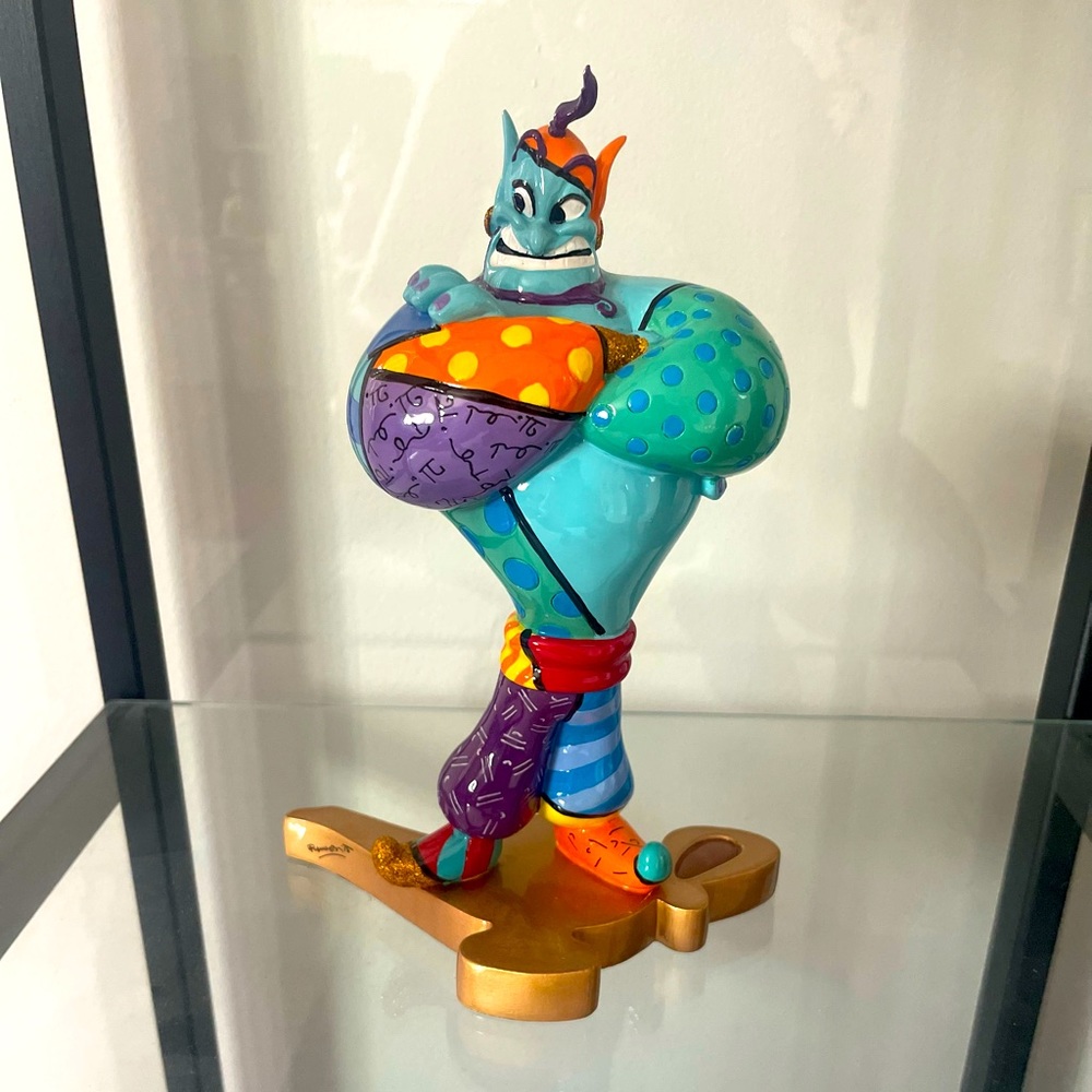 Rare and authentic Britto’s Disney Aladdin Genie
